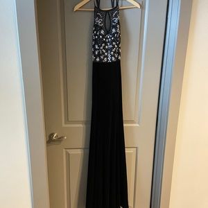 Black Velvet Dress